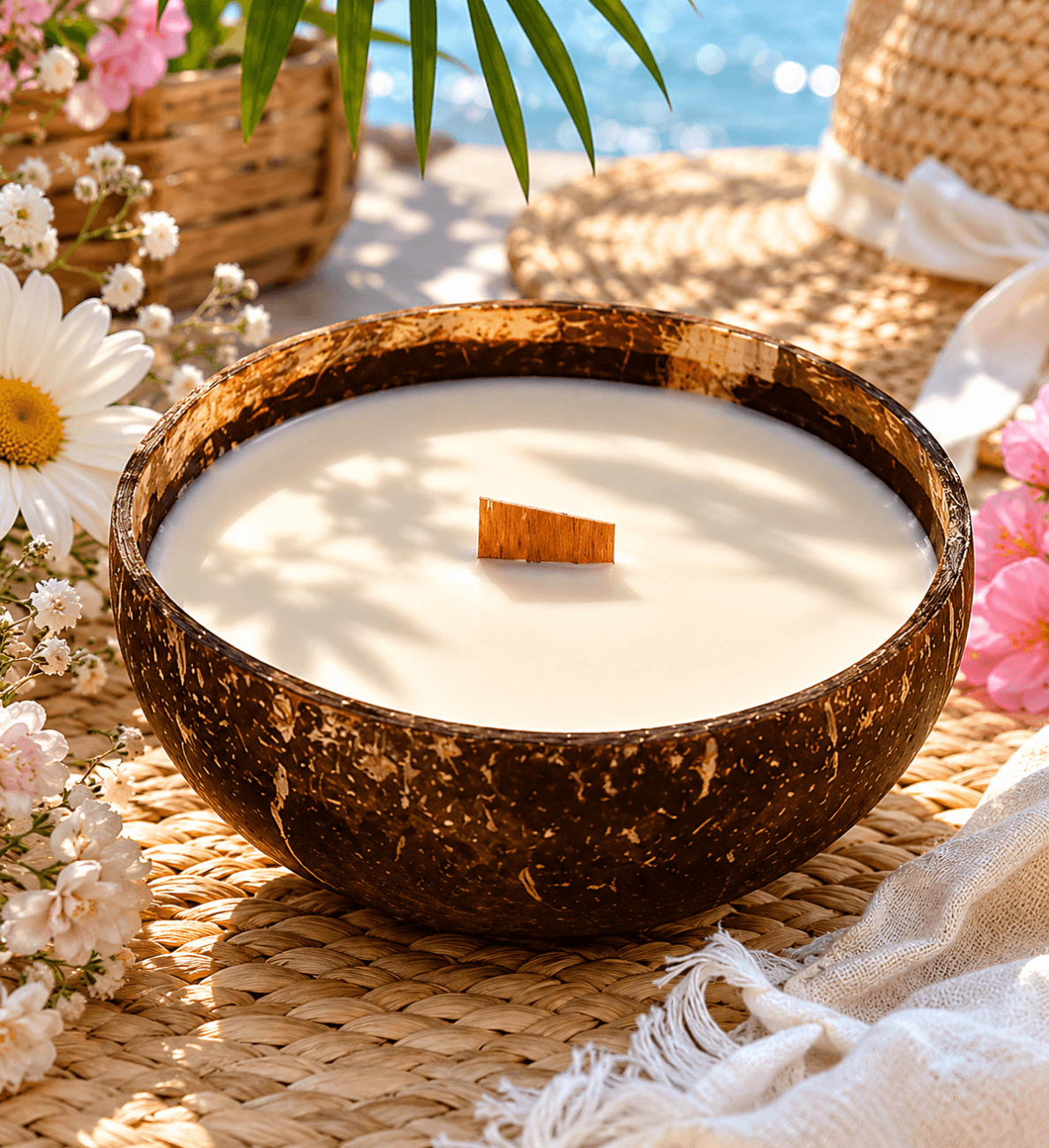 Coconut Bowl – χειροποίητο κερί σόγιας 400gr