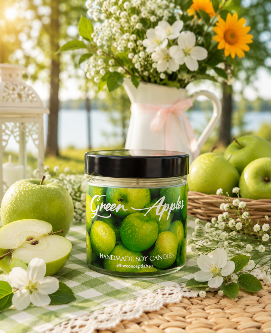 Green Apples – χειροποίητο φυτικό κερί σόγιας