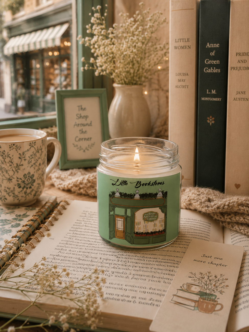 The shop around the corner – χειροποίητο φυτικό κερί σόγιας