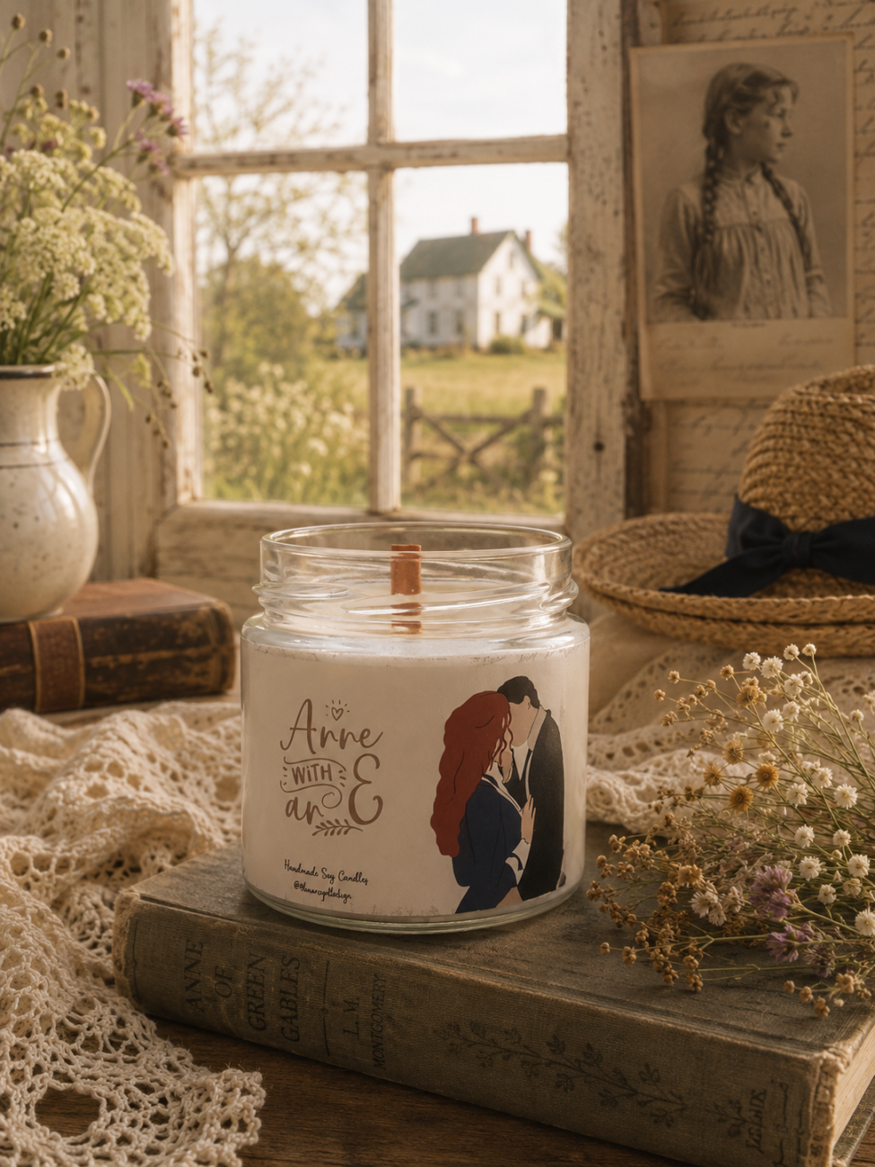 Anne With an E – χειροποίητο φυτικό κερί σόγιας