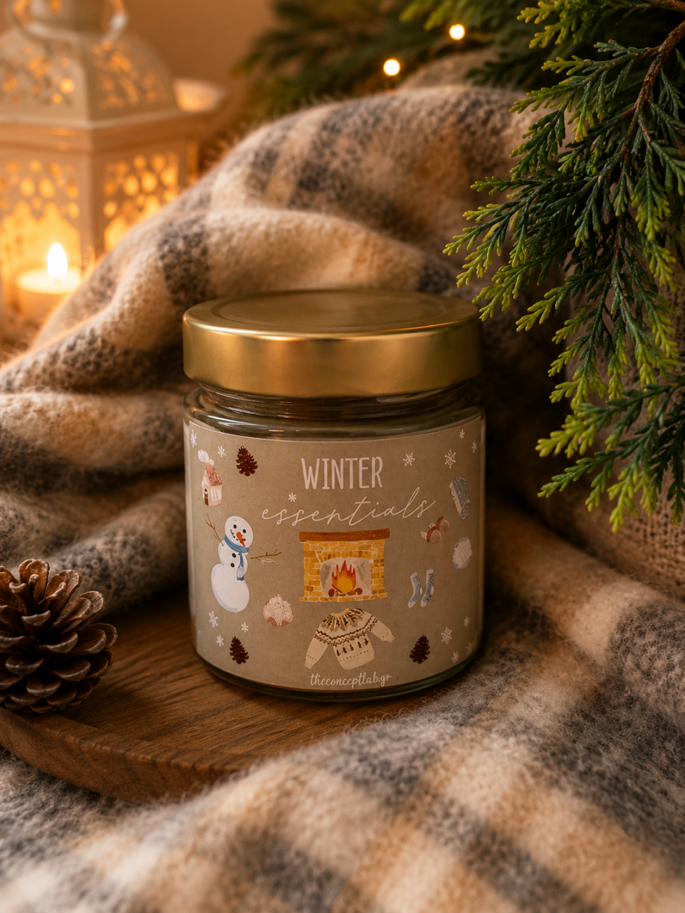 Winter Essentials – χειροποίητο φυτικό κερί σόγιας