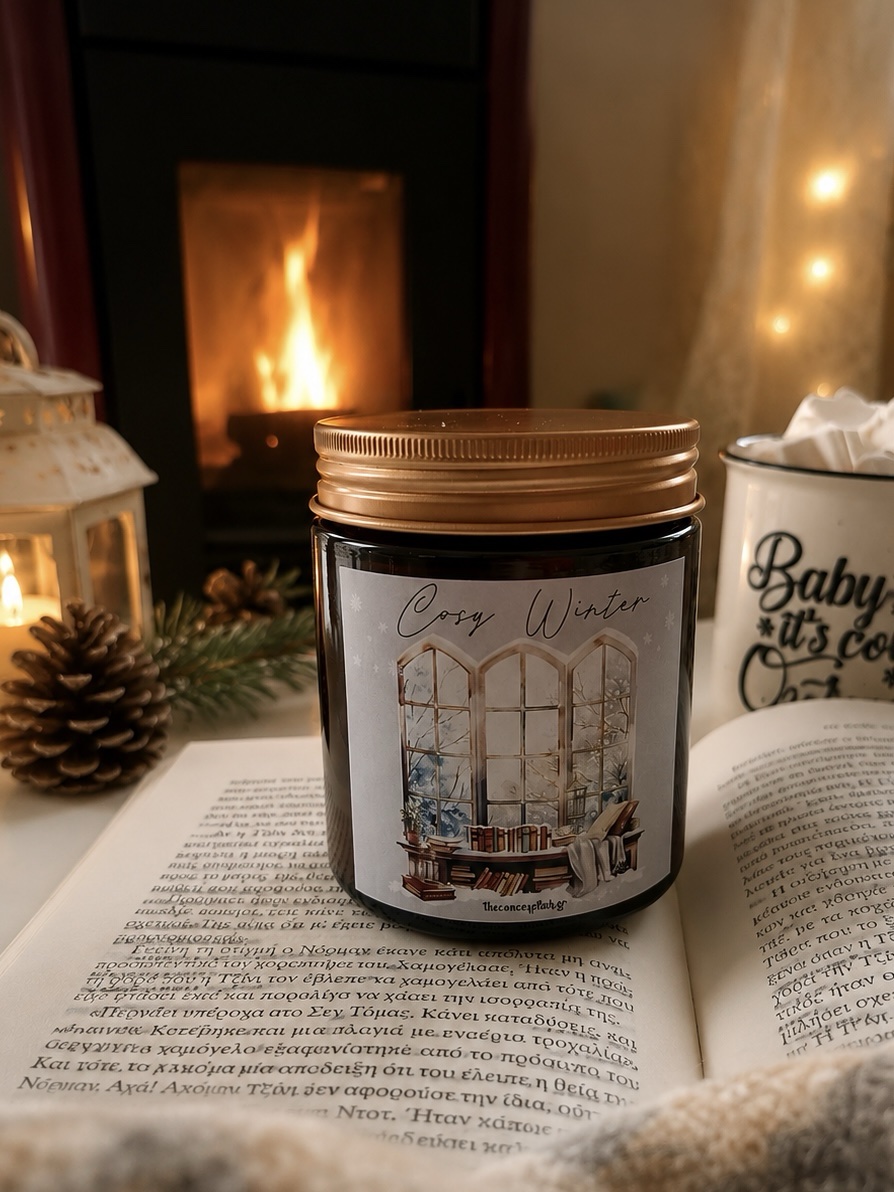 Cosy Winter – χειροποίητο φυτικό κερί σόγιας