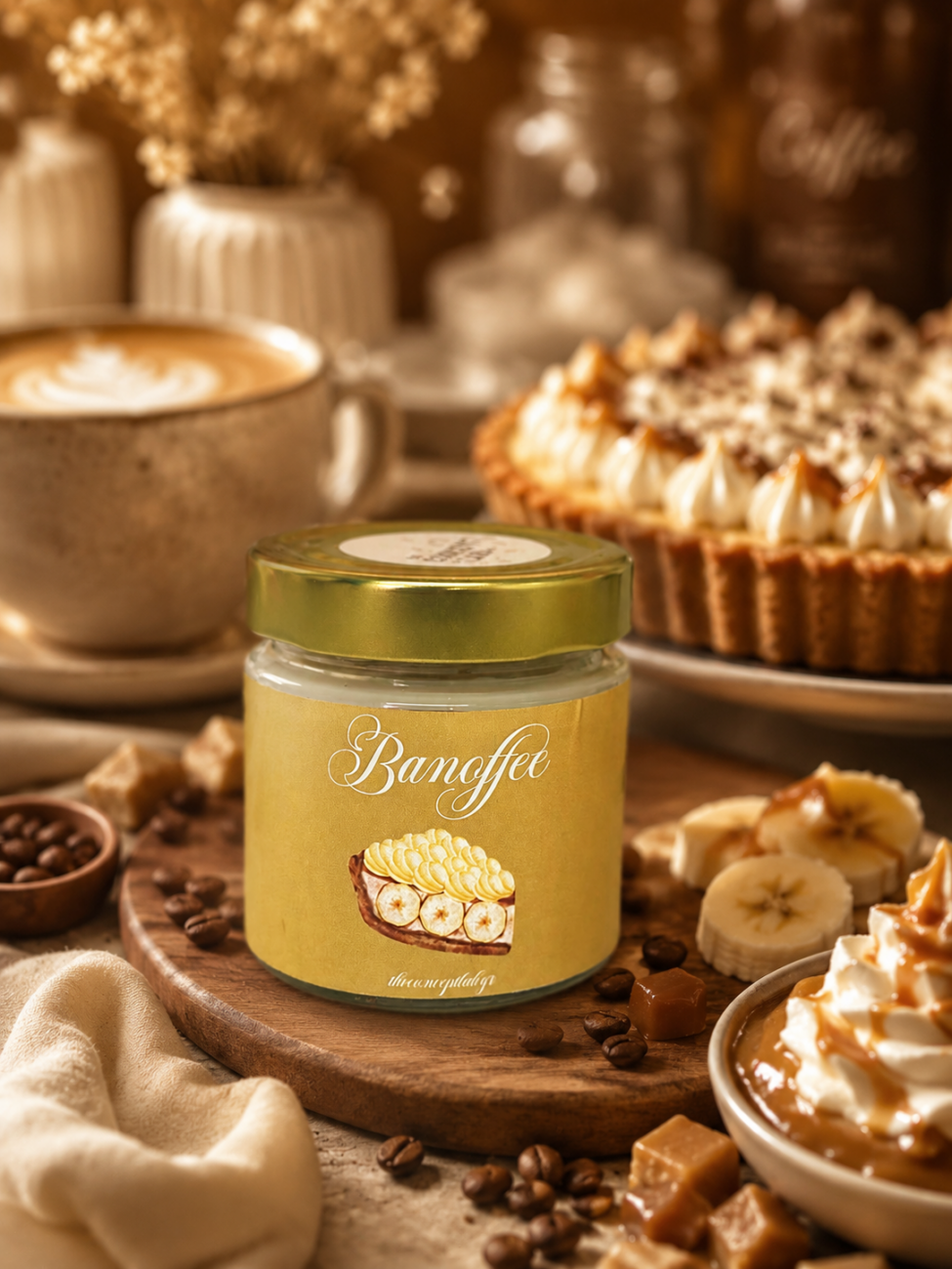 Banoffee Pie – χειροποίητο φυτικό κερί σόγιας