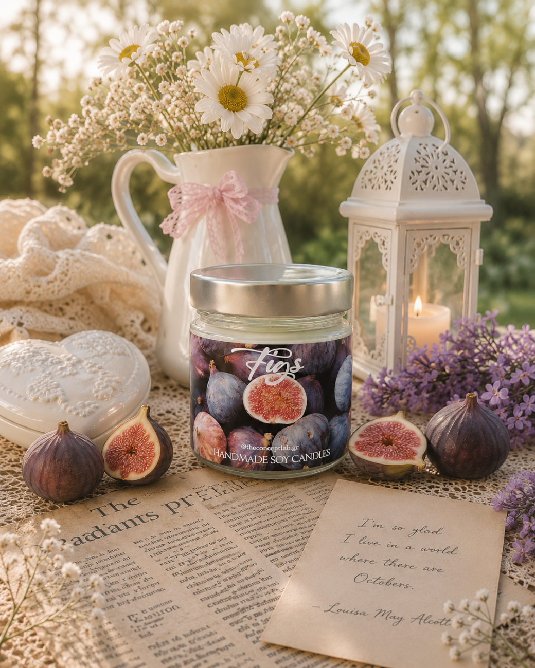 Figs – χειροποίητο φυτικό κερί σόγιας
