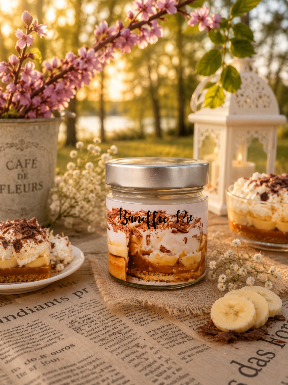 Banoffee Pie – χειροποίητο φυτικό κερί σόγιας
