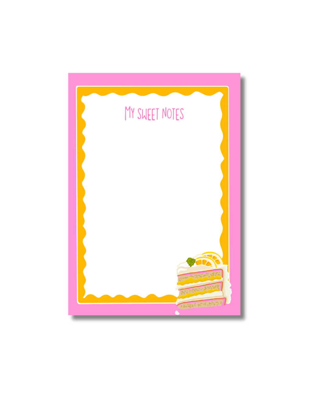 Lemon Cake – Notepad