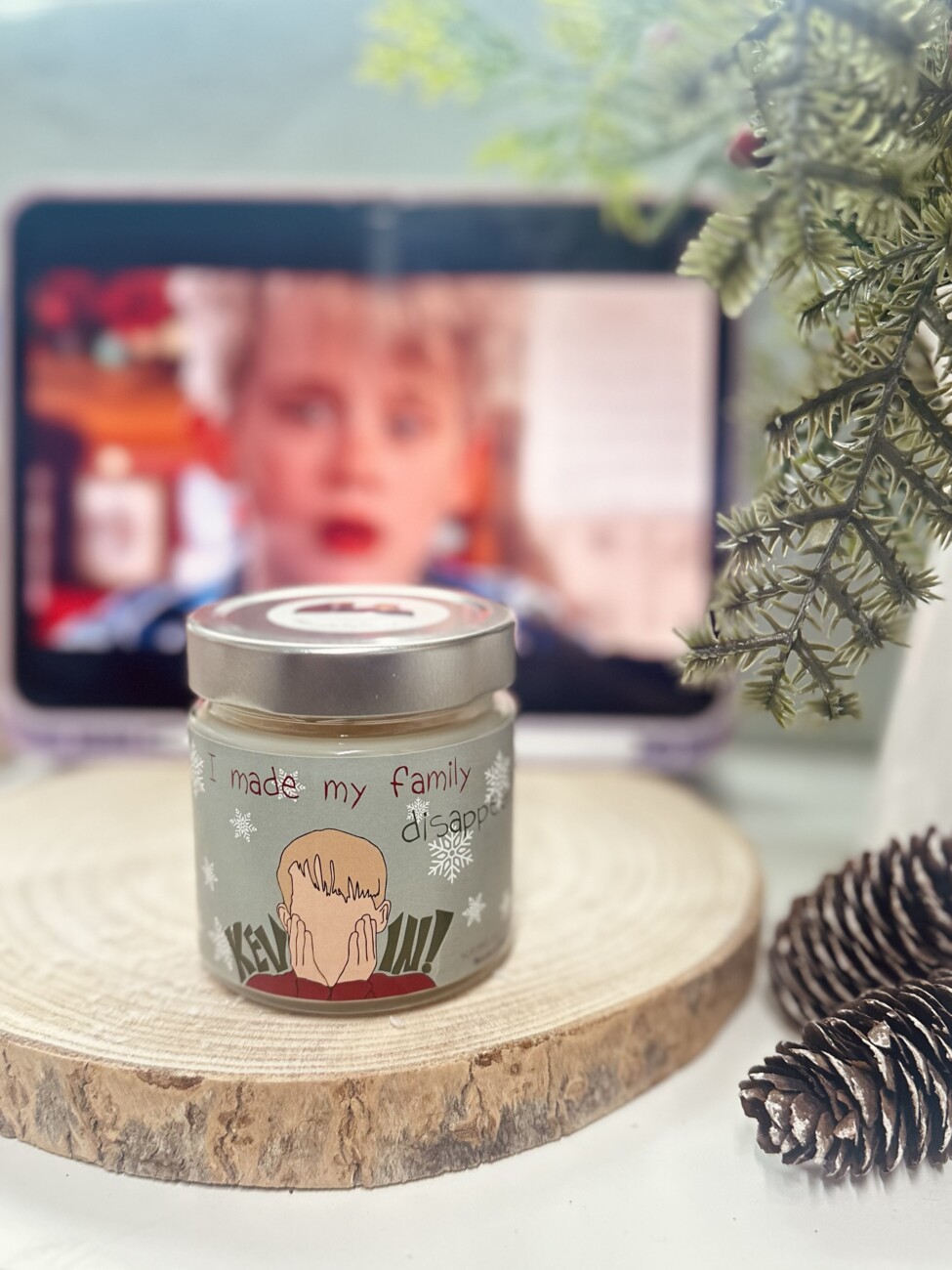 I made my family disappear – χειροποίητο φυτικό κερί σόγιας 212ml