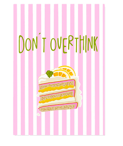 Don’t Overthink – Κάρτα δώρου