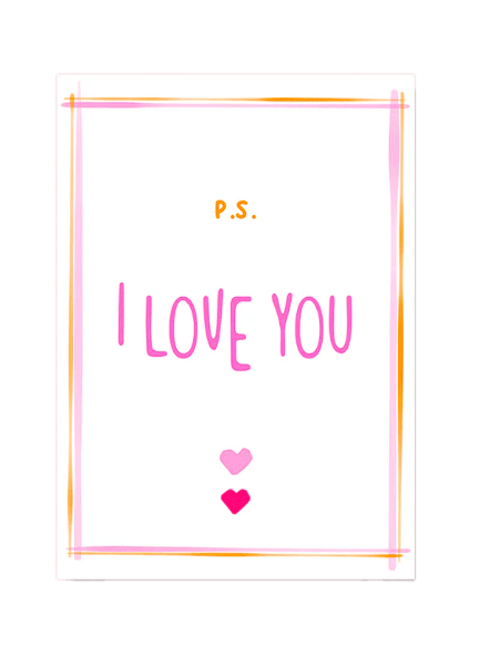 P.S I love you – Κάρτα δώρου
