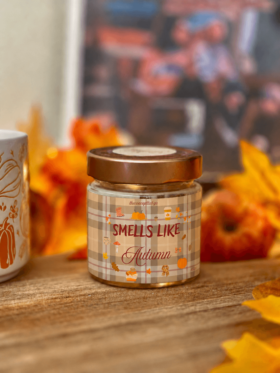Smells Like Autumn – χειροποίητο φυτικό κερί σόγιας