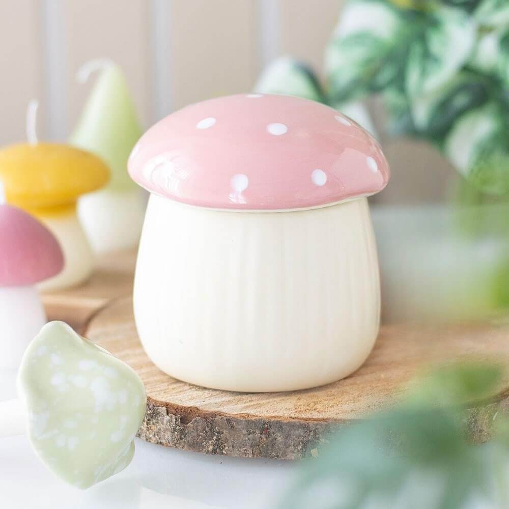 Ροζ μανιτάρι – Κεραμικός καυστήρας