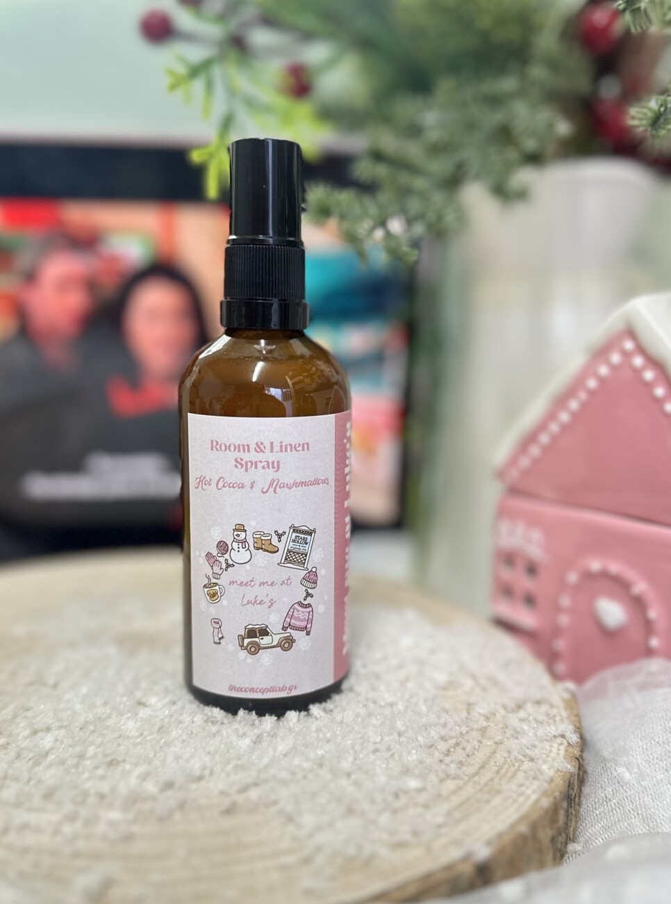 Meet me at Luke’s – Αρωματικό σπρευ χώρου & υφασματων γυαλινο μπουκάλι – 100ml