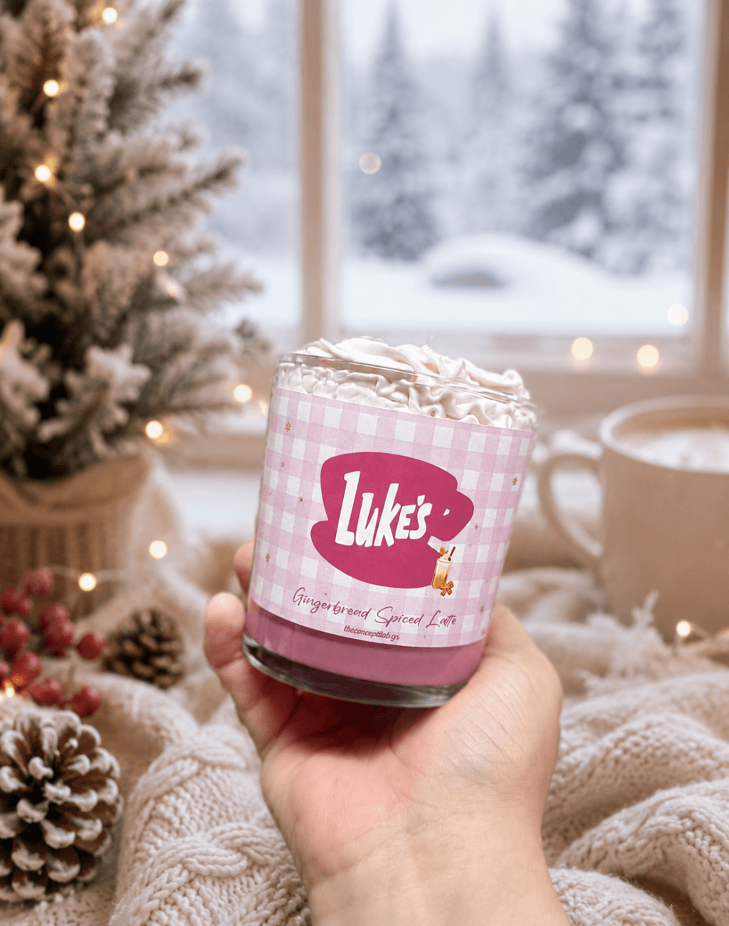 Luke’s Gingerbread Spiced Latte – χειροποίητο φυτικό κερί σόγιας