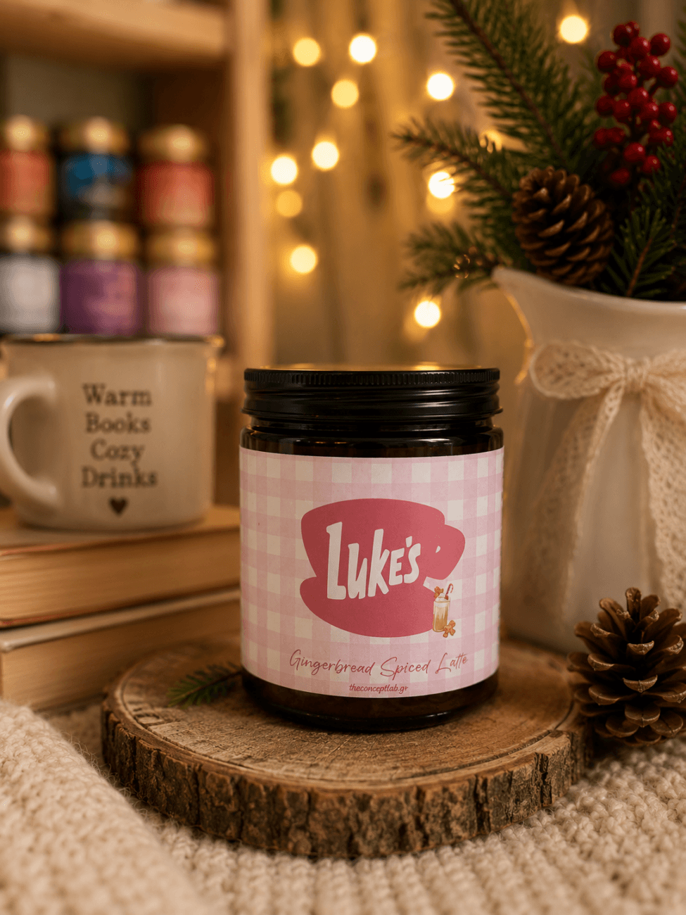 Luke’s Gingerbread Spiced Latte – χειροποίητο φυτικό κερί σόγιας