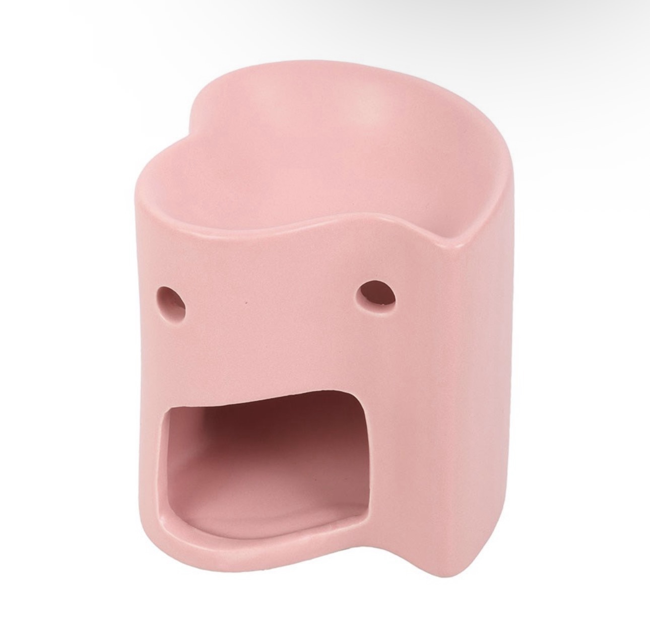 Ροζ καυστήρας σε σχήμα καρδιάς – Κεραμικός καυστήρας