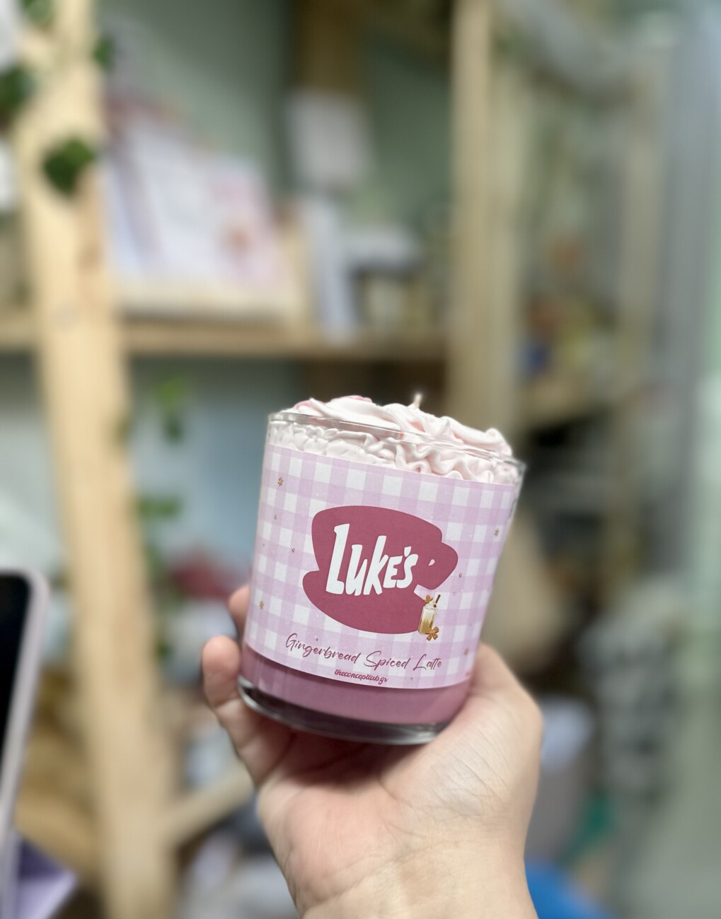 Luke’s Gingerbread Spiced Latte - χειροποίητο φυτικό κερί σόγιας