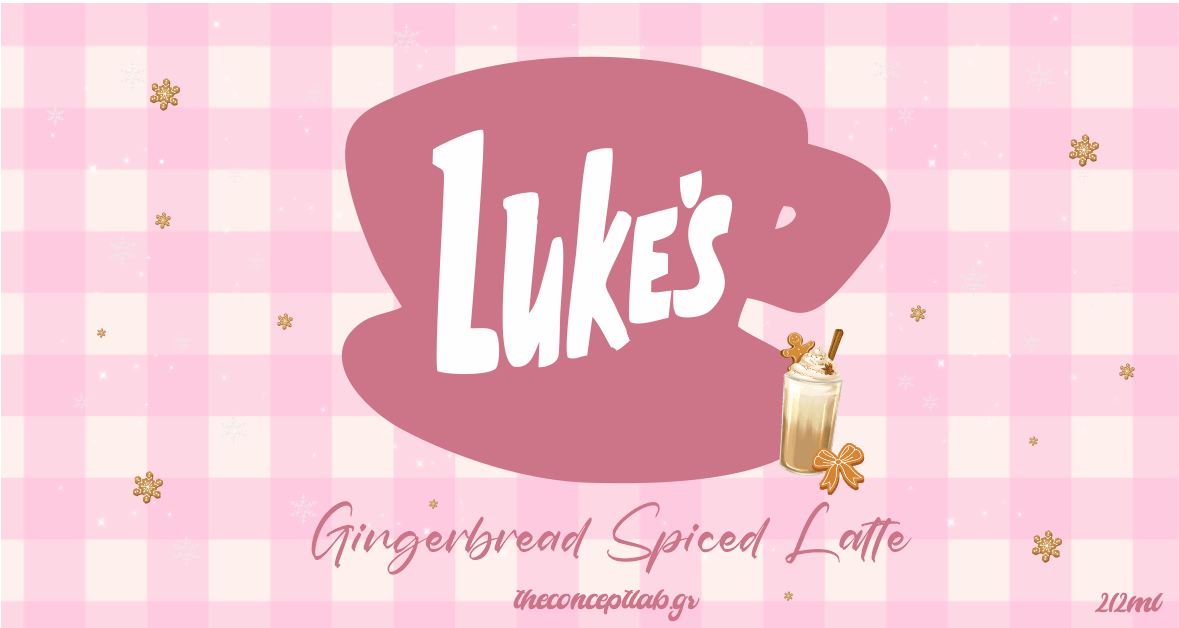 Luke’s Gingerbread Spiced Latte – χειροποίητο φυτικό κερί σόγιας 212ml