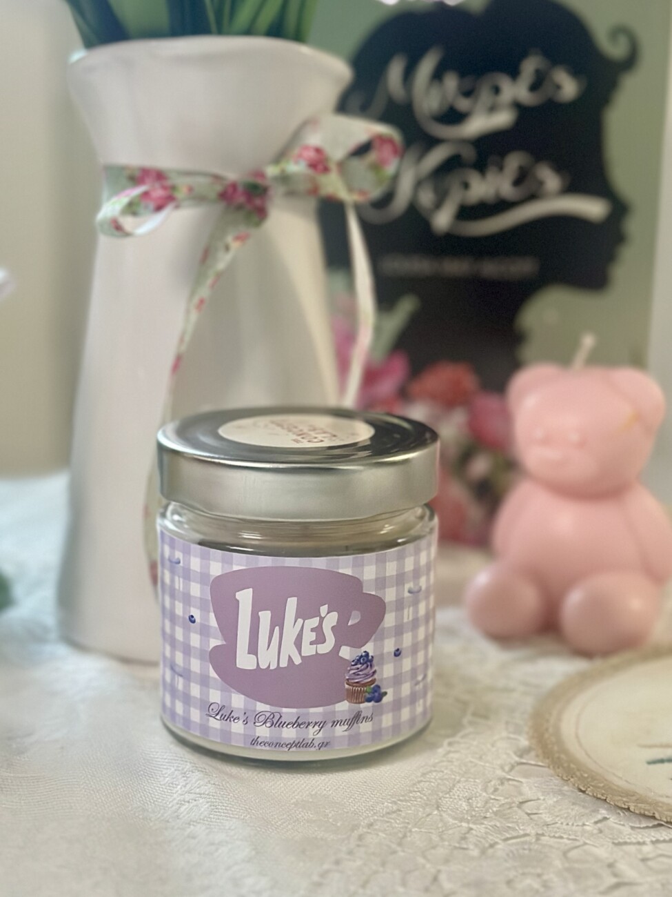 Luke’s blueberry muffins – χειροποίητο φυτικό κερί σόγιας