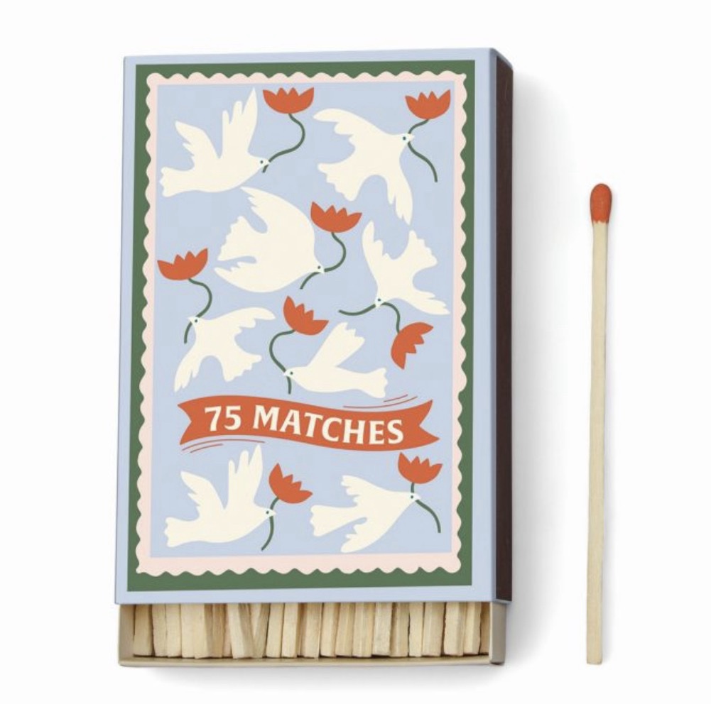 Paddywax – Adopo ‘Flower’ Orange 75 Σπίρτα ασφαλείας 9.6cm