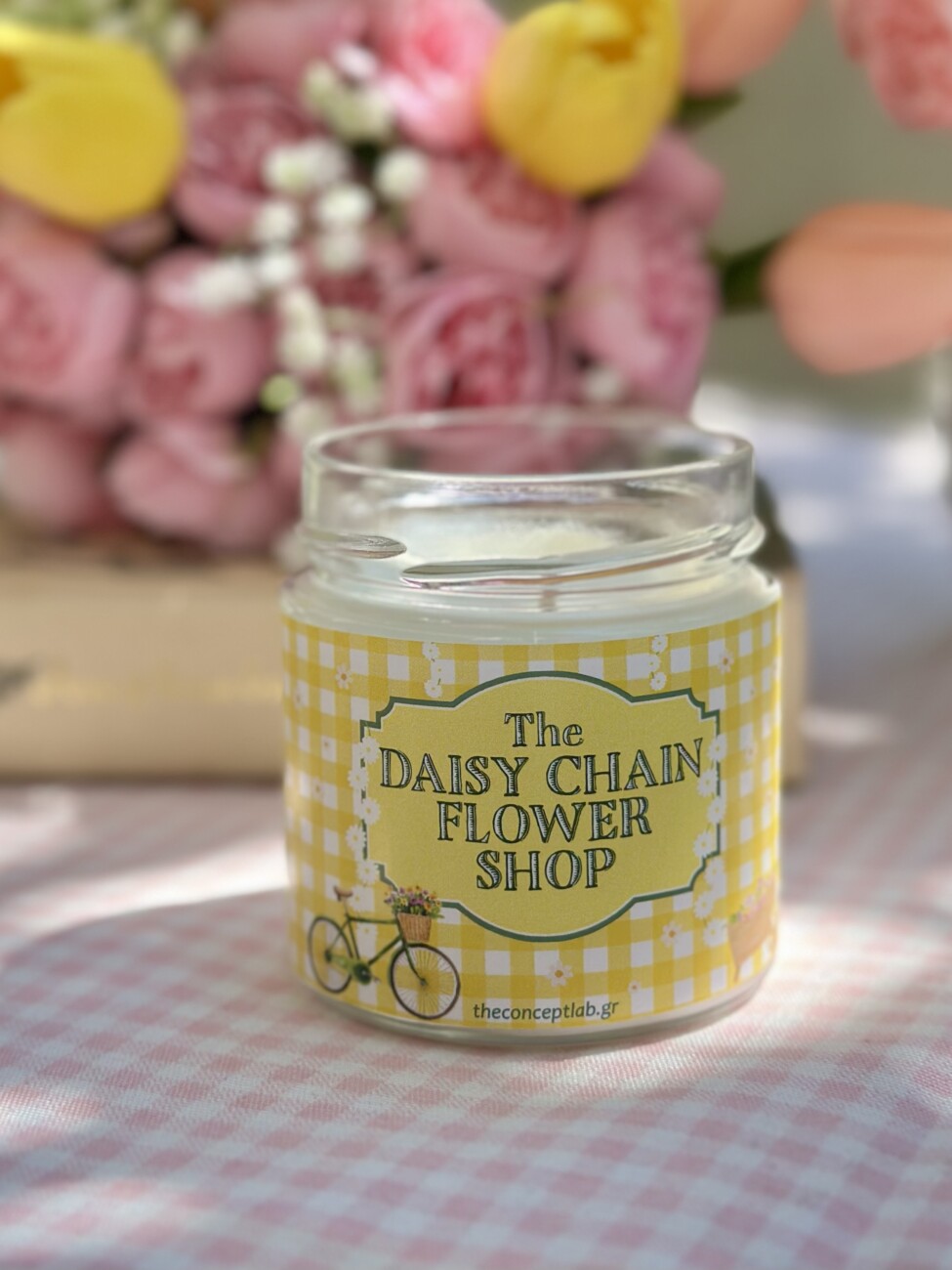 The Daisy Chain Flower Shop – χειροποίητο φυτικό κερί σόγιας