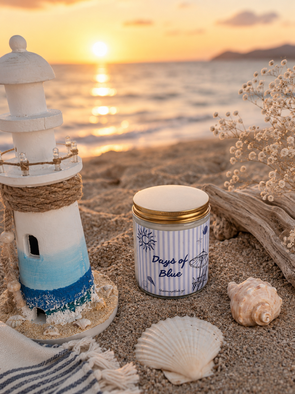Days of blue – Αρωματικό κερί σόγιας