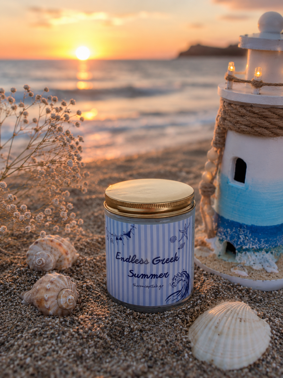 Endless Greek Summer – αρωματικό κερί σόγιας