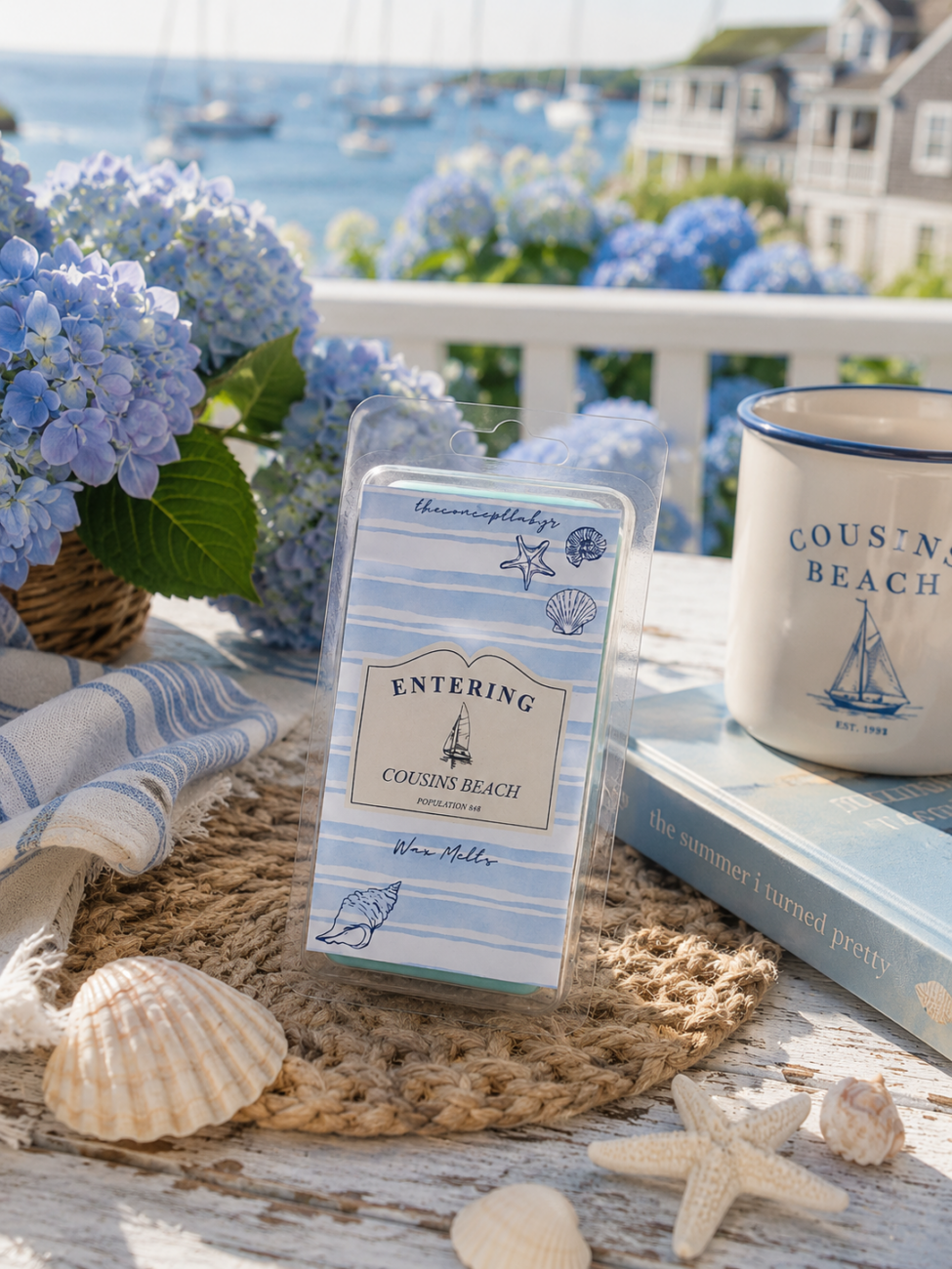 Entering Cousins Beach – Wax Melts από κερί ελαιοκράμβης