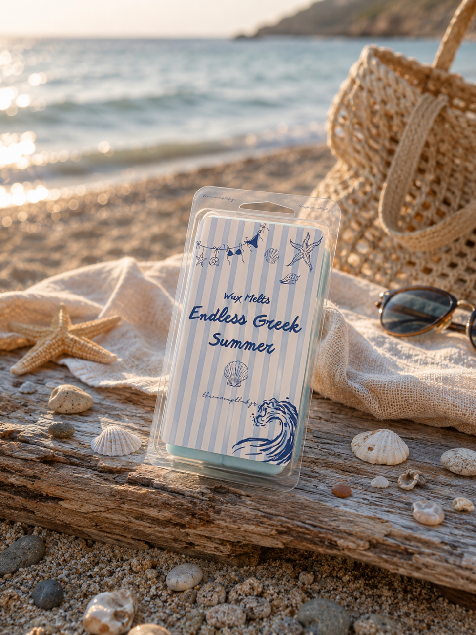 Endless Greek Summer – Wax Melts από κερί ελαιοκράμβης
