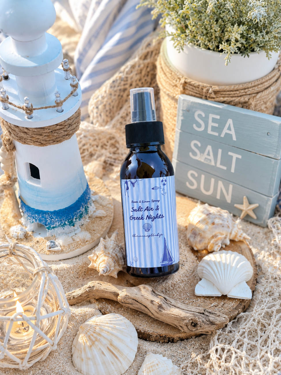 Salt Air & Greek Nights – αρωματικό σπρει χώρου