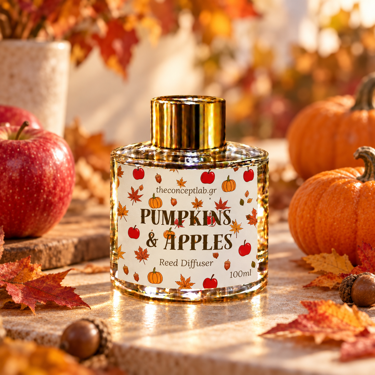 Αρωματικό Χώρου με Sticks – Pumpkin Apples 100ml