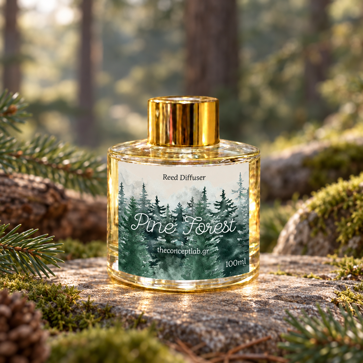 Αρωματικό Χώρου με Sticks – Pine Forest 100ml
