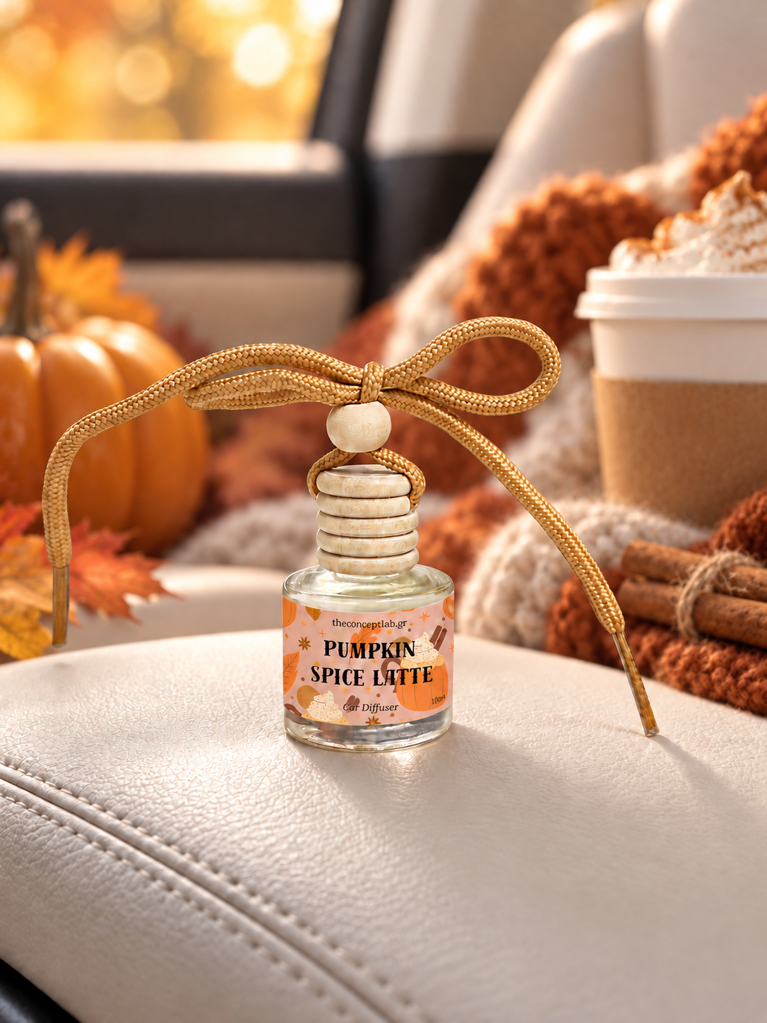 Pumpkin Spice Latte – Αρωματικό Αυτοκινήτου 10ml