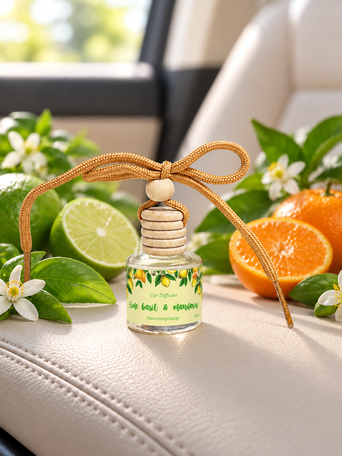 Lime Basil & Mandarin – Αρωματικό Αυτοκινήτου 10ml