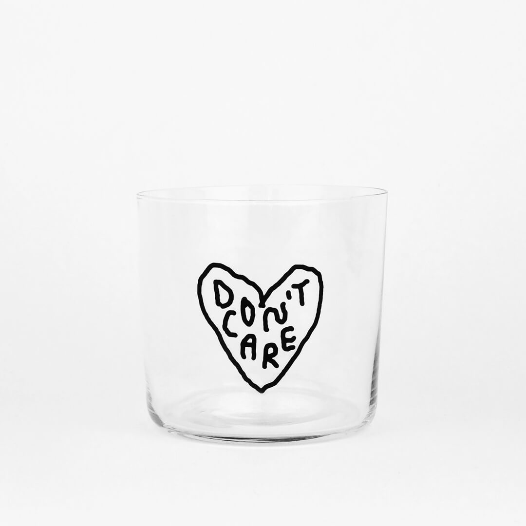 Medium Glass – Don’t Care 350ml