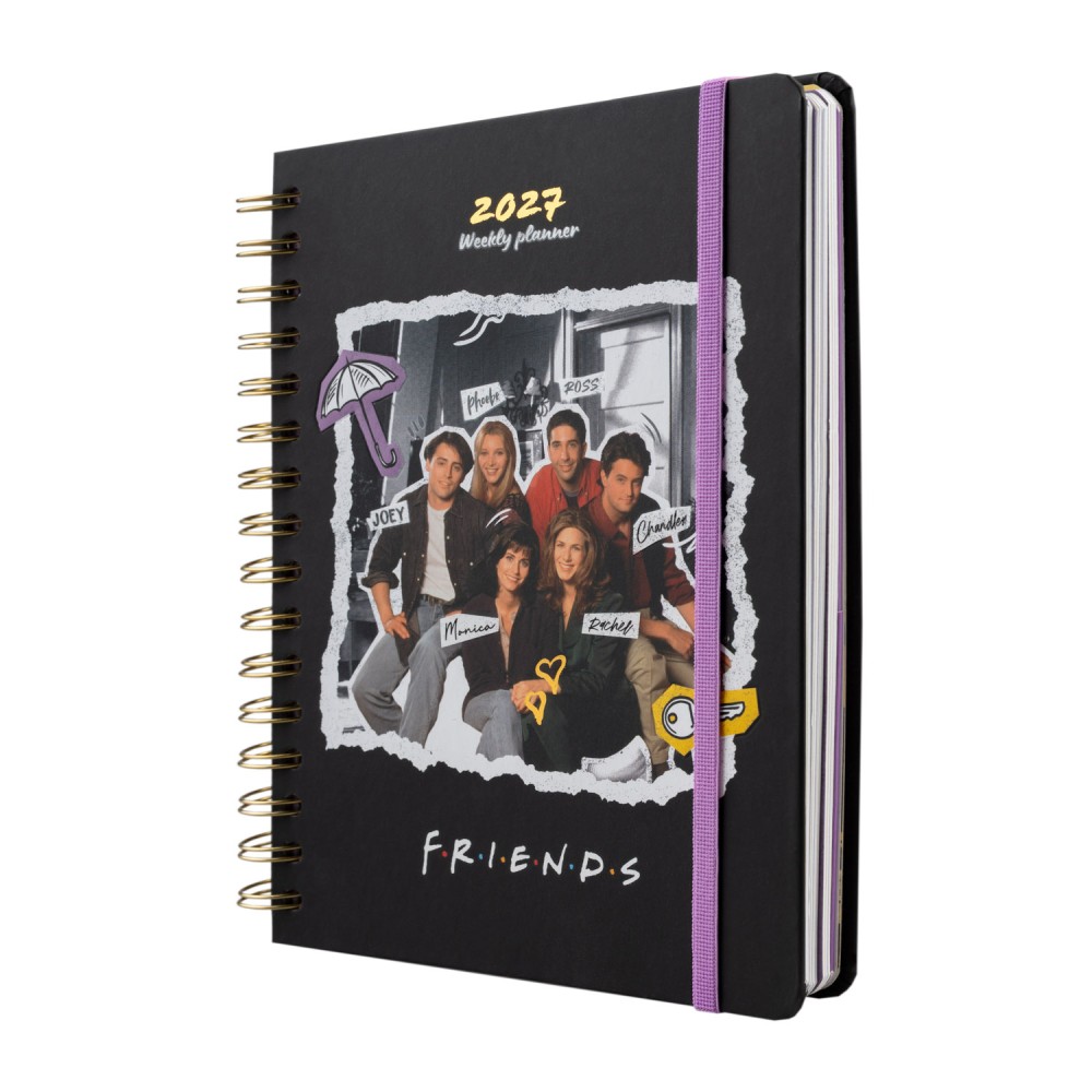 Friends 2027 – Ημερολόγιο Εβδομαδιαίο A5 | Official Friends Planner